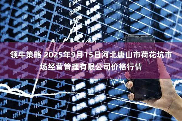 领牛策略 2025年9月15日河北唐山市荷花坑市场经营管理有限公司价格行情