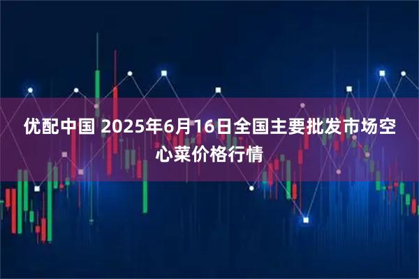 优配中国 2025年6月16日全国主要批发市场空心菜价格行情